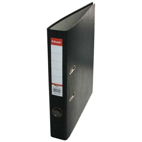 Segregator Kartonowy Kolorowy Esselte A4/50 Czarny